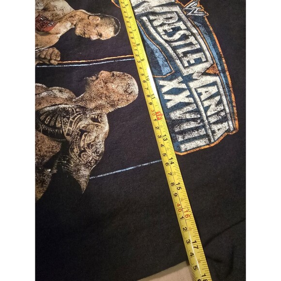WWE WrestleMania XXVIII John Cena vs The Rock Graphic T-Shirt Men’s Small Black - Picture 3 of 5